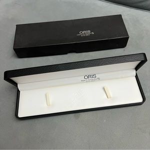 ORIS Black Watch Box + Outer Box 10.75x3.10x1.30 inches